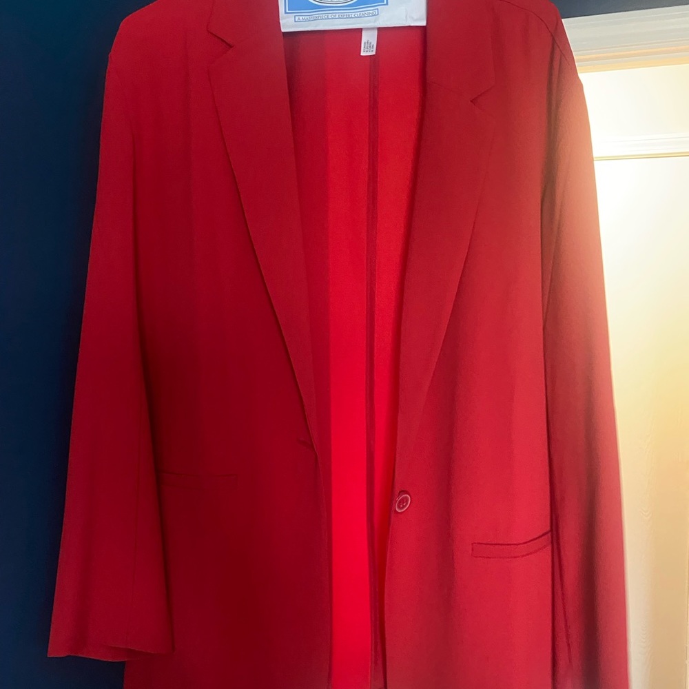 Nordstrom’s Red Blazer